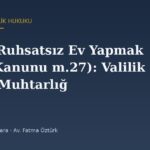 Köyde Ruhsatsız Ev Yapmak (İmar Kanunu m.27): Valilik Onayı, Muhtarlığa Bildirim ve Sınırlar
