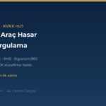 plaka ile arac hasar kaydi sorgulama tramer
