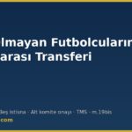 Reşit olmayan futbolcuların uluslararası transferi — FIFA RSTP m.19