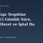 Riskli Yapı Tespitine İtiraz: 15 Günlük Süre, Teknik Heyet ve İptal Davası