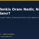 Sabit Tenkis Oranı Nedir, Nasıl Hesaplanır?
