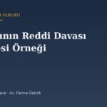 Soybağının Reddi Davası Dilekçesi Örneği (2026) — TMK 286-289