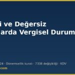 Şüpheli ve değersiz alacaklarda vergisel durum — VUK m.322 ve m.323