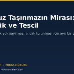 Tapusuz Taşınmazın Mirası: Zilyetlik, Kadastro ve Tescil