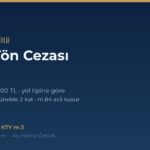 ters yon cezasi 2026