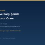 ters yon karsi seride gecme kusur orani