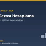 trafik cezasi hesaplama 2026 kapak