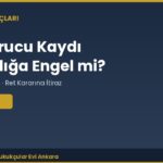 Uyuşturucu Kaydı Avukatlığa Engel mi? Baro Levhası ve Staj (Avukatlık Kanunu m.5)