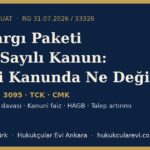 12 yargi paketi 7589 sayili kanun