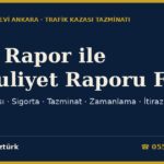 Adli Rapor ile Maluliyet Raporu Farkı 2026: Trafik Kazasında Hangi Rapor Ne İşe Yarar? Ceza Dosyası, Sigorta ve Tazminat Rehberi
