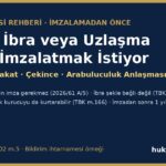 banka ibra uzlasma metni imzalatmak istiyor