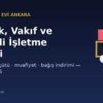 Dernek, Vakıf ve İktisadi İşletme Vergisi