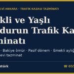 Emekli ve Yaşlı Mağdurun Trafik Kazası Tazminatı 2026: 65 Yaş Üstünde Maluliyet, Bakiye Ömür, Efor Kaybı, Bakıcı Gideri ve Manevi Tazminat