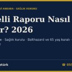 Engelli Raporu Nasıl Alınır? 2026: Yetkili Hastane, Sağlık Kurulu, Engel Oranı ve Balthazard Hesabı, Tam Bağımlı İbaresi, Süreli-Sürekli Rapor ve 30 Gün İtiraz