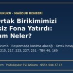 Eşim ortak birikimimizi habersiz fona yatırdı: evlilik içinde ve boşanmada haklarım