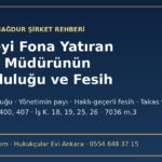 Şirket hazinesini fona yatıran finans müdürünün sorumluluğu ve fesih rehberi 2026