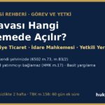 fon davasi hangi mahkemede acilir