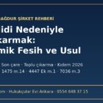 Fon kilidi nedeniyle işçi çıkarmak: ekonomik sebeple fesih ve toplu işçi çıkarma usulü