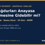Fon mağdurları Anayasa Mahkemesine bireysel başvuru: mülkiyet hakkı, kamu gücü şartı, 30 günlük süre ve AİHM rehberi kapak görseli