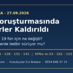 Fon soruşturmasında tedbirler kaldırıldı: 45 şirket ve 19 fon, gerçek kişilerde durum, CMK m.128-131-141 ve SPKn m.53