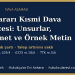 fon zarari kismi dava dilekcesi ornegi
