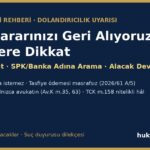 fon zararinizi geri aliyoruz dolandiricilik