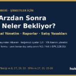 Halka arz sonrası yükümlülükler: KAP, kurumsal yönetim, raporlar ve ortakların satış kısıtları