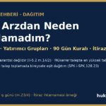 halka arzdan neden pay alamadim