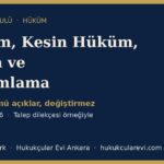 hukum kesin hukum tavzih