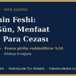 ihalenin feshi iik 134