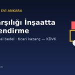 Kat Karşılığı İnşaatta Vergilendirme