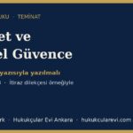 kefalet kisisel guvence
