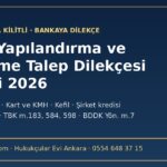 Bankaya kredi yapılandırma ve erteleme talep dilekçesi örneği 2026 - param fonda kilitli