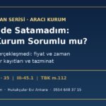 KTLEV taban serisinde satış emri gerçekleşmedi: aracı kurumun sorumluluğu ve emir kayıtları
