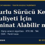 Kusurlu Sürücü Kendi Maluliyeti İçin Tazminat Alabilir mi? 2026: Kusur Oranı, Karşı Aracın Sigortası, Tek Taraflı Kaza, SGK Hakları ve Ferdi Kaza Sigortası