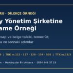 Portföy yönetim şirketine ihtarname örneği: fon zararı, temerrüt, hesap ve belge talebi