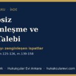 sebepsiz zenginlesme iade