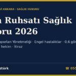 Silah Ruhsatı Sağlık Raporu 2026: Yeni Sağlık Raporları Yönetmeliği'ne Göre Hangi Branşlar Muayene Eder, Hangi Hastalıklarda Rapor Verilmez, Yivsiz Av Tüfeğinde Tek Hekim Raporu, Geçerlilik ve İtiraz (RG 19.05.2026/33258, m.15-23)