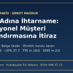 Şirket adına bankaya ihtarname örneği: profesyonel müşteri sınıflandırmasına itiraz
