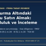 Soruşturma altındaki portföy yönetim şirketini veya aracı kurumu satın almak: SPK izni, devralanın sorumluluğu, hukuki inceleme