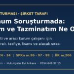 Soruşturma altındaki portföy yönetim şirketi veya aracı kurum çalışanının maaş, tazminat ve lisans hakları
