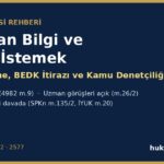 spk bilgi edinme bedk kamu denetciligi