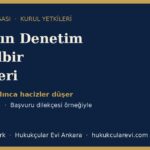 spk denetim tedbir yetkileri