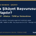 spkya sikayet basvurusu nasil yapilir