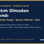 talimatim olmadan fon alindi