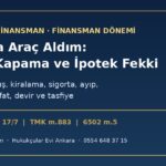 Tasarruf finansmanla ev veya araç aldım: finansman döneminde erken kapama, ipotek ve rehin kaldırma