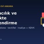 Taşımacılık ve Lojistikte Vergilendirme