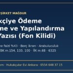 Tedarikçiye ödeme erteleme ve yapılandırma talep yazısı örneği (fon kilidi)