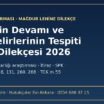 Savcılığa tedbirin devamı ve suç gelirlerinin tespiti talep dilekçesi örneği 2026 - fon mağduru