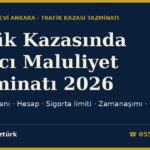 Trafik Kazasında Kalıcı Maluliyet Tazminatı 2026: Maluliyet Oranı, Hesap, Sigorta Limiti ve Dava Yolu